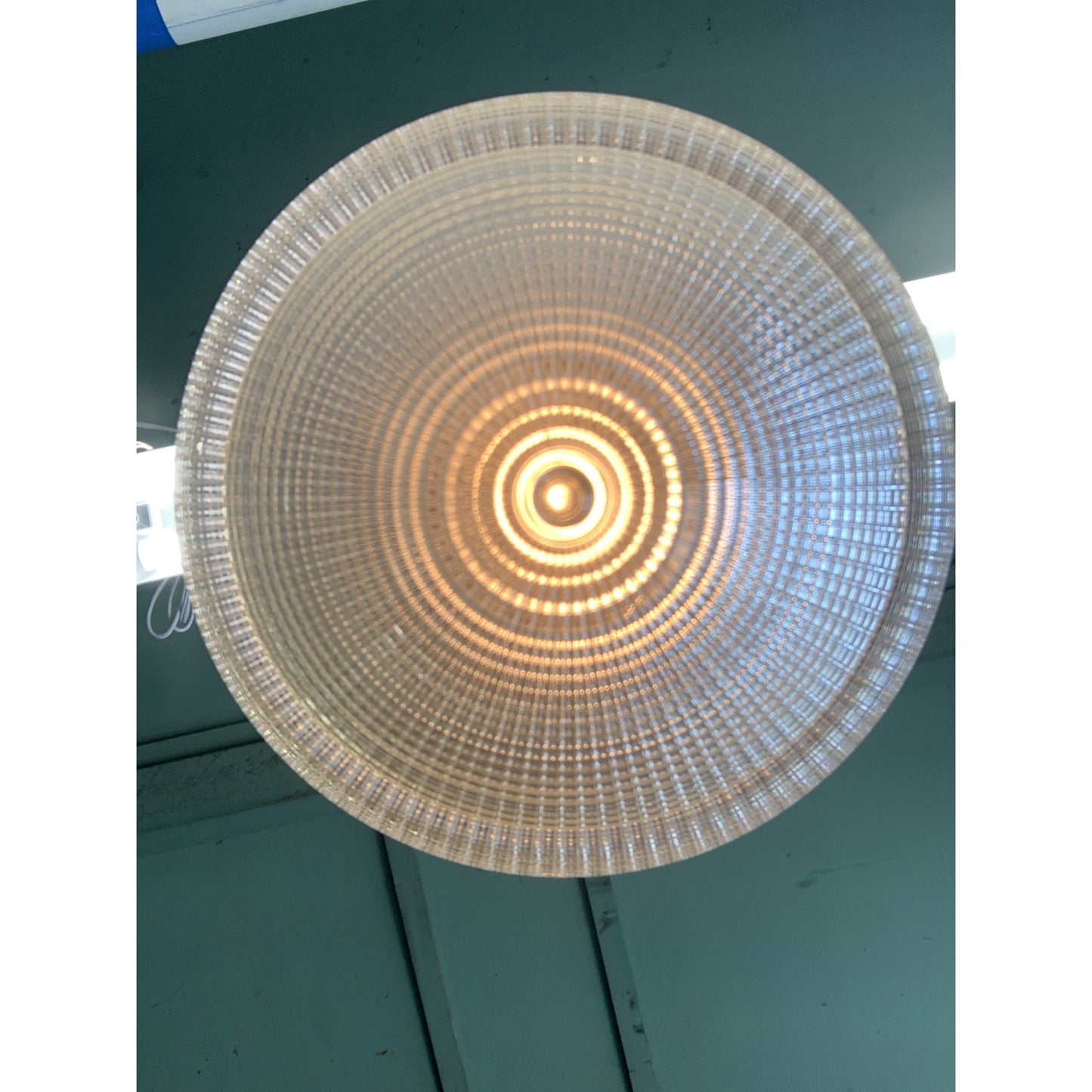 Bullet Holophane Semi Flush #2104