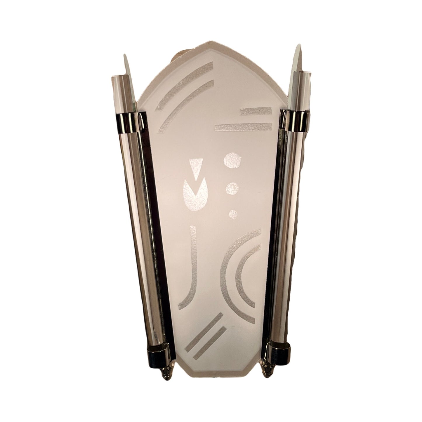 Pair Art Deco "Bauhaus" Wall Sconces #2365