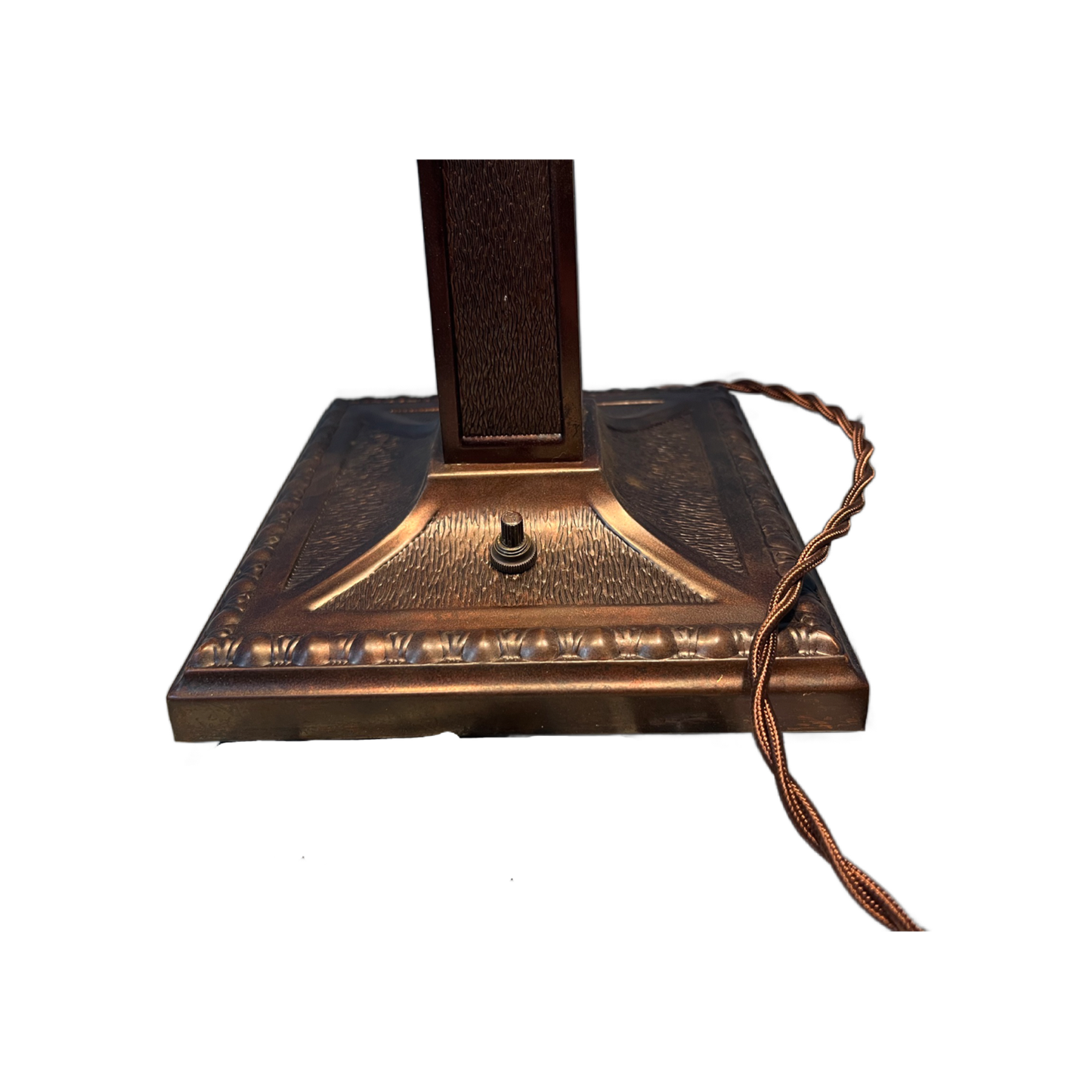 1910s Banker's Desk Lamp with Original Finish #2513