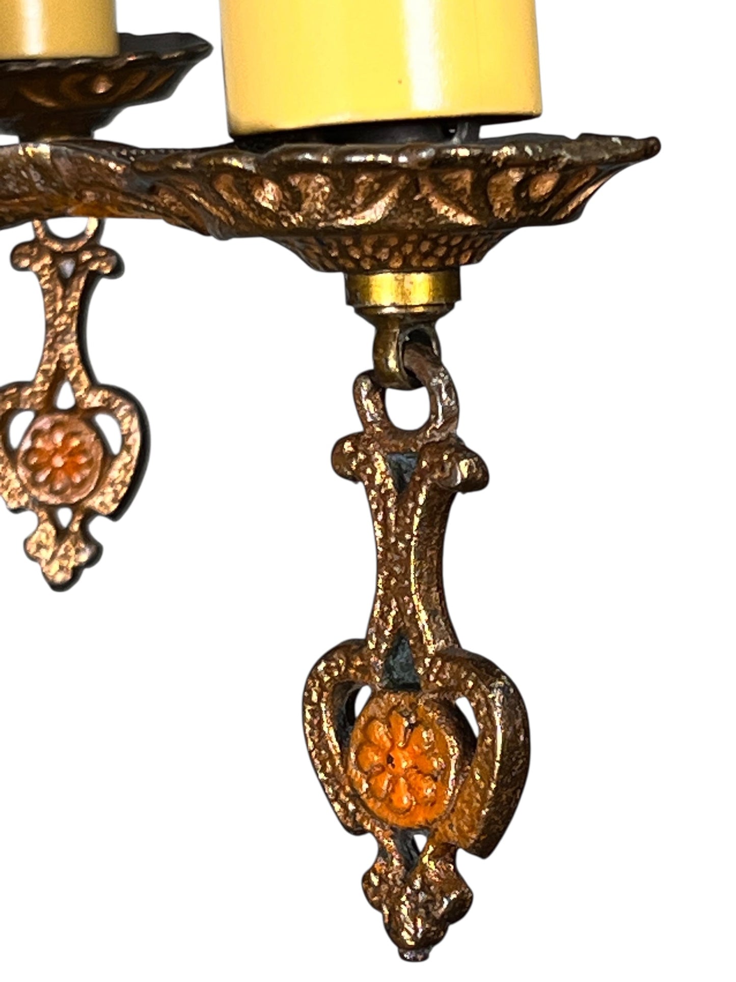 Cast Bronze 5 Light Chandelier #2533