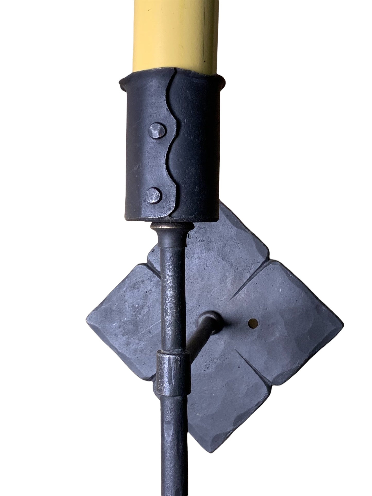 Single Spanish Revival Wrought Iron Sconce #2540