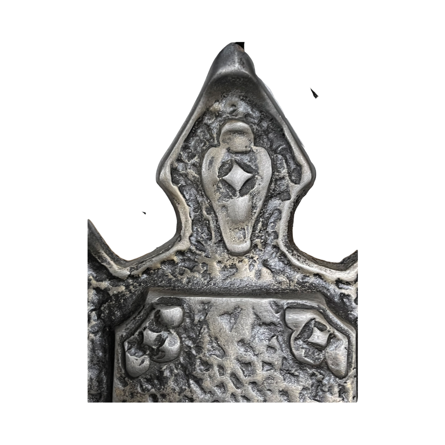 One (of Three) Hammered Spanish Revival or Craftsman Wall Sconces #2443