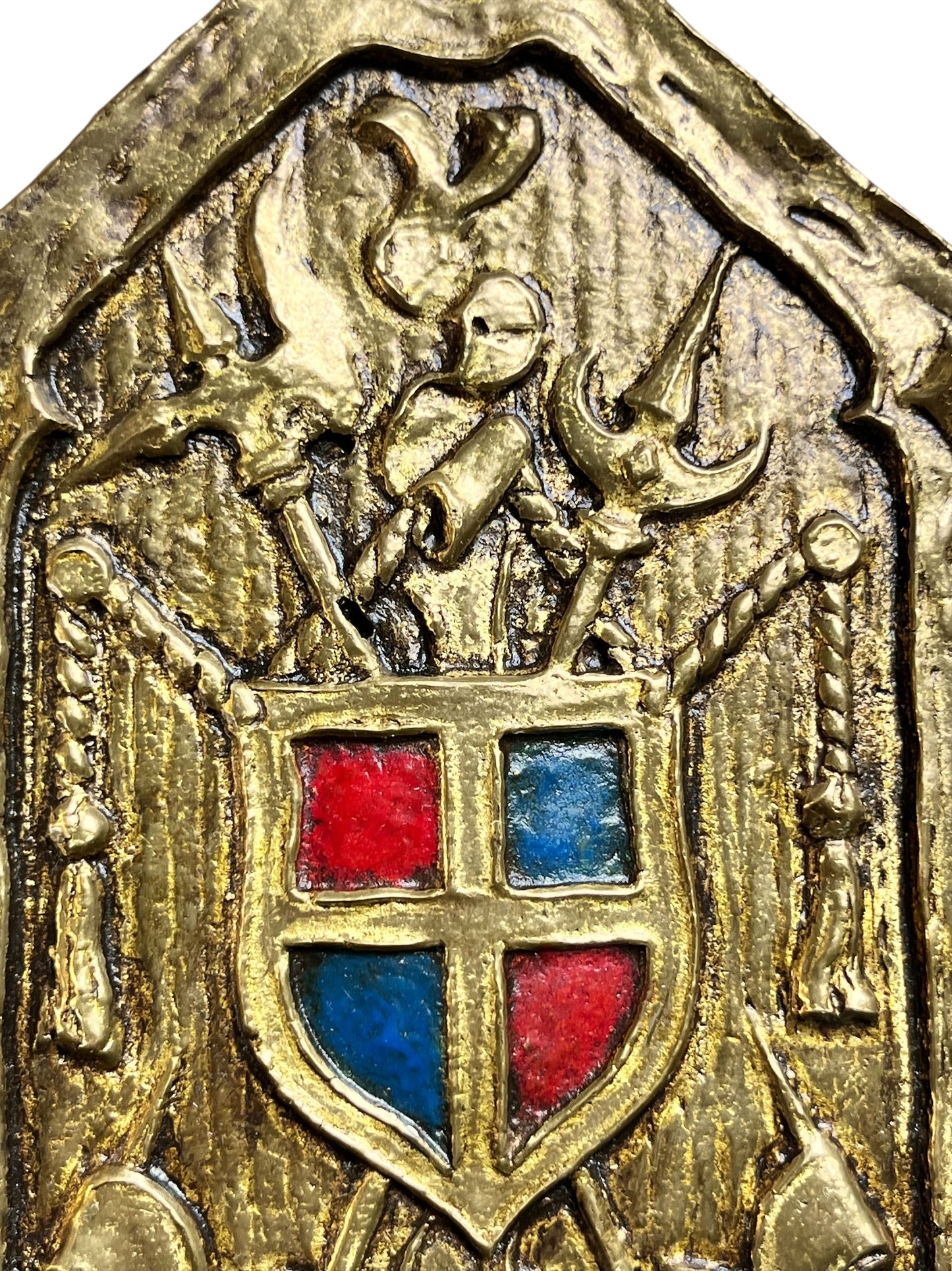 Antique Romantic Revival Wall Sconces in Solid Brass Renaissance Revival