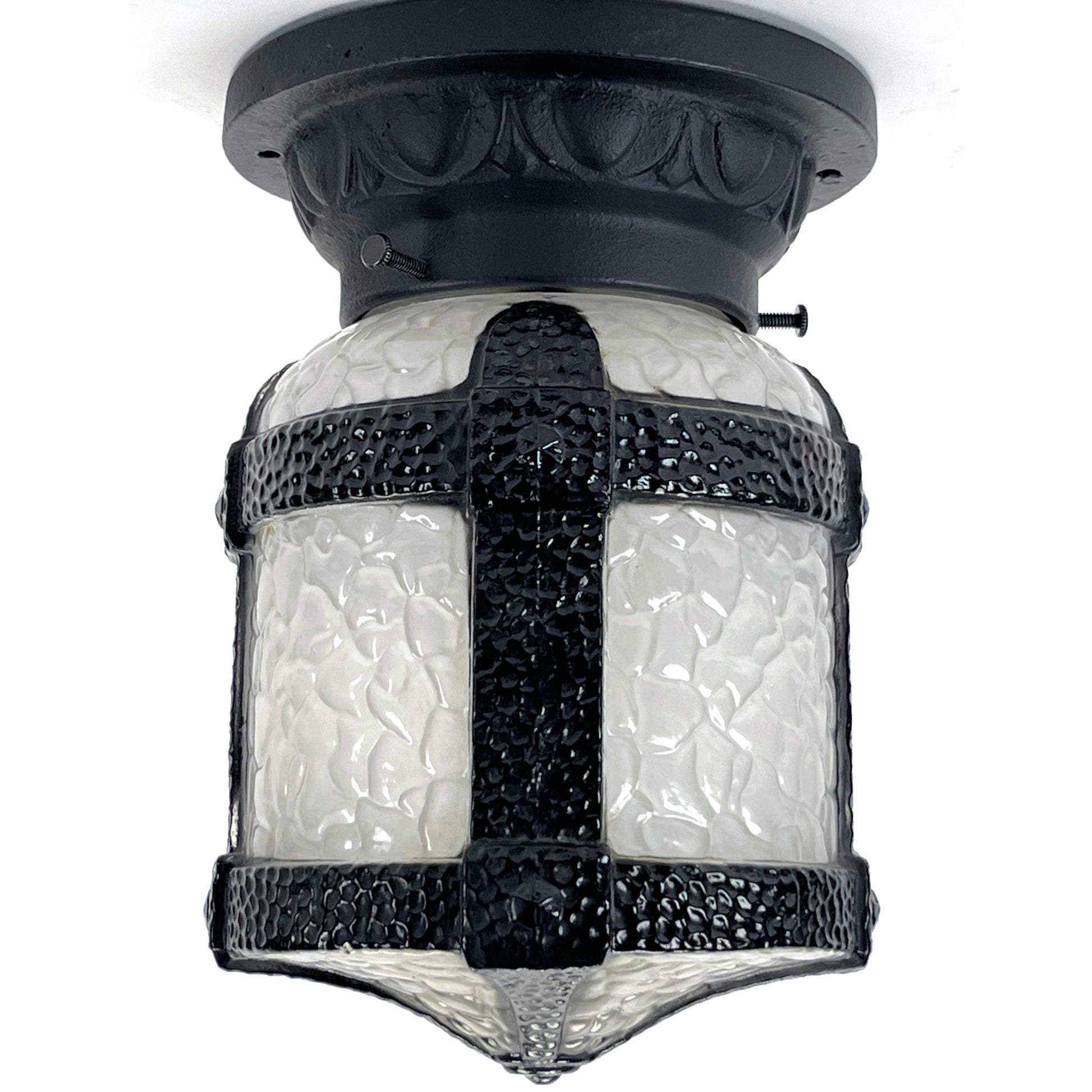 1910 Porch Light with Vintage Shade