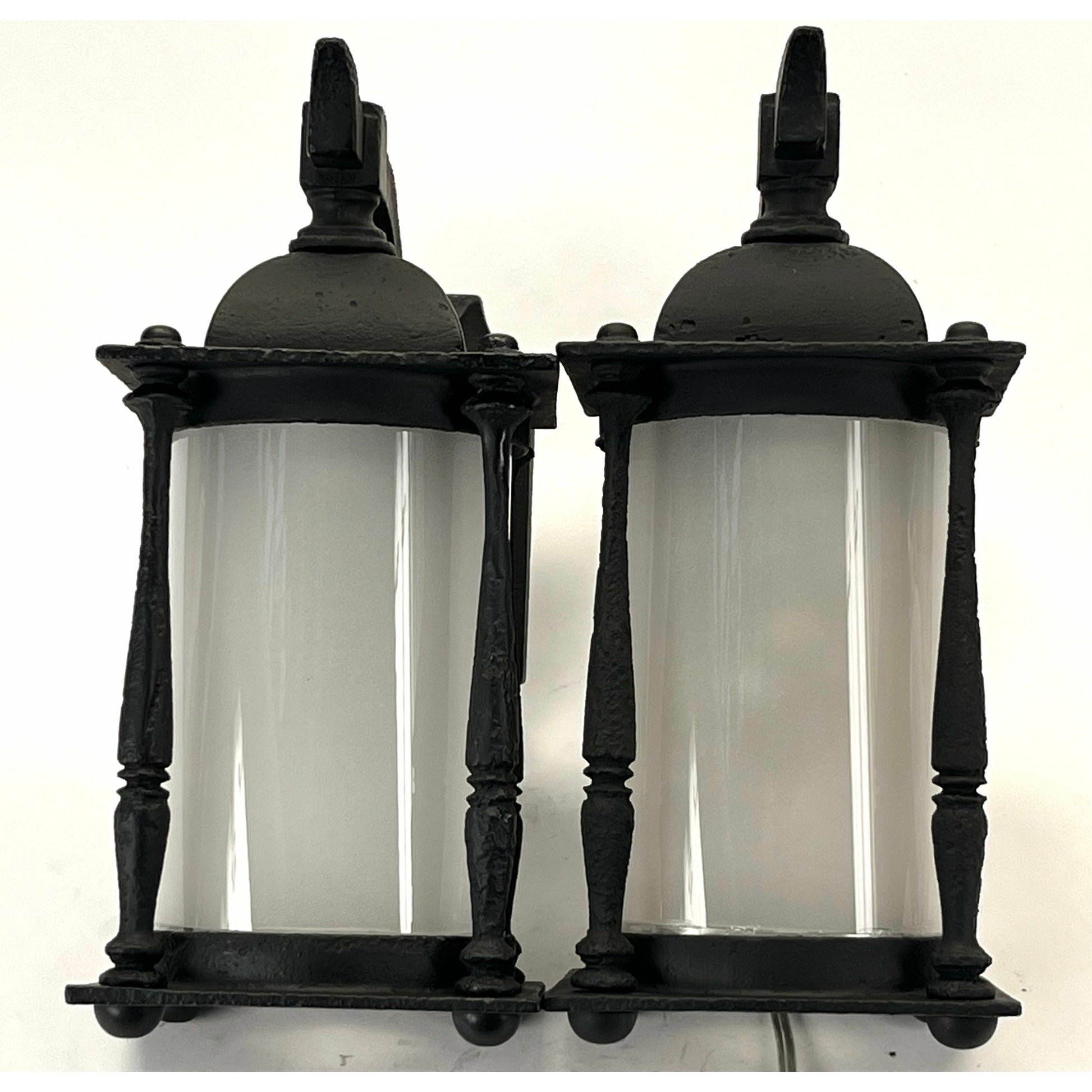 Pair 1920s Outdoor  Sconces