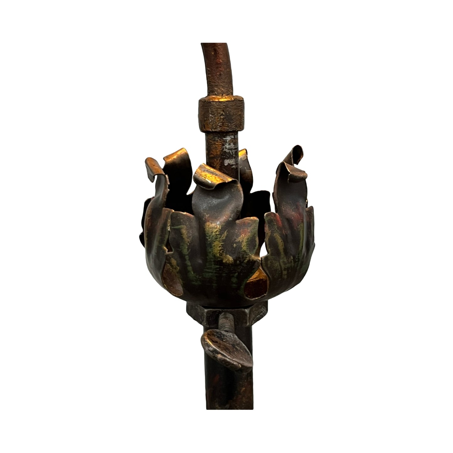 1920s Spanish Revival or Storybook Style Floor Lamp #2376