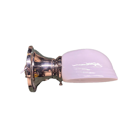  1940s Deco Bath Sconce side view