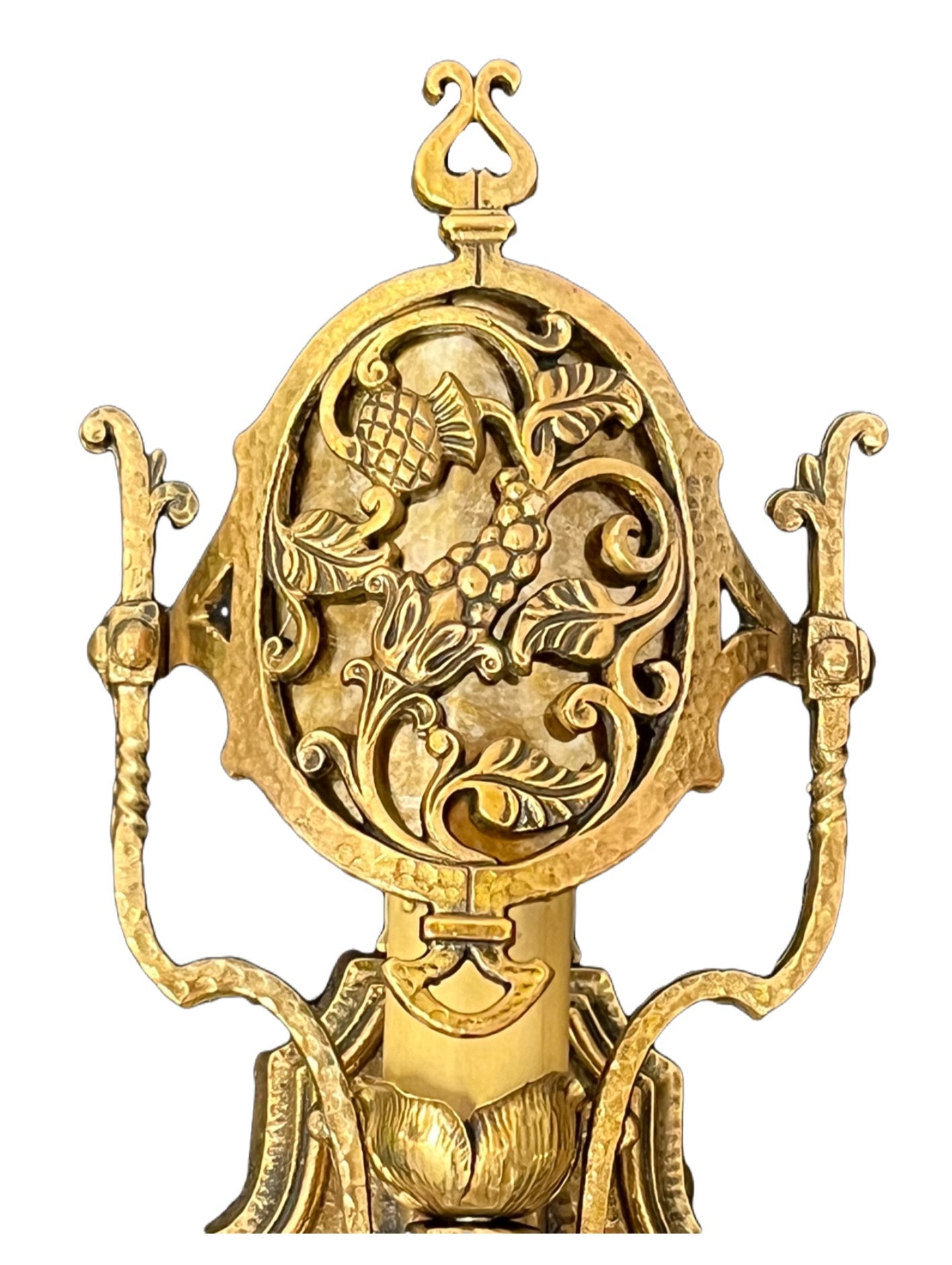 Cast Bronze Spanish Revival Wall Sconces
