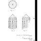 xLincoln Venetian Slip Shade Art Deco Chandelier shade patent