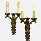 #2234 Pair Neo-Baroque Sconces in Bronze