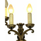 Pair Neo-Baroque Sconces in Bronze #2234