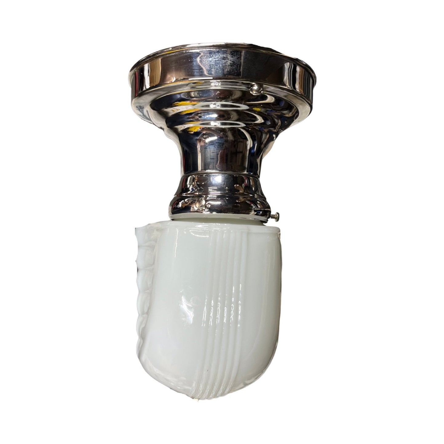 Fancy Nickel Plated Bath or Kitchen Sconce #2344