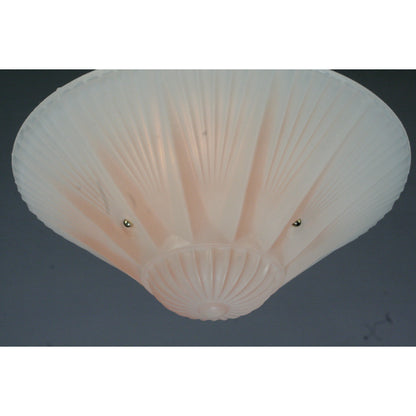 PAIR AVAILABLE Antique 1930s Star Pattern Bead Chain Lights #2052