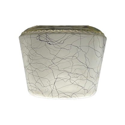 MidCentury Modern Semi Flush Globe #2418