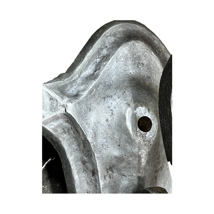 Pair Wrought Iron Double Sconces Spanish Revival Style #2506