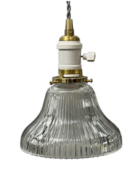 Bell Holophane Wire Pendant circa 1906 #2515