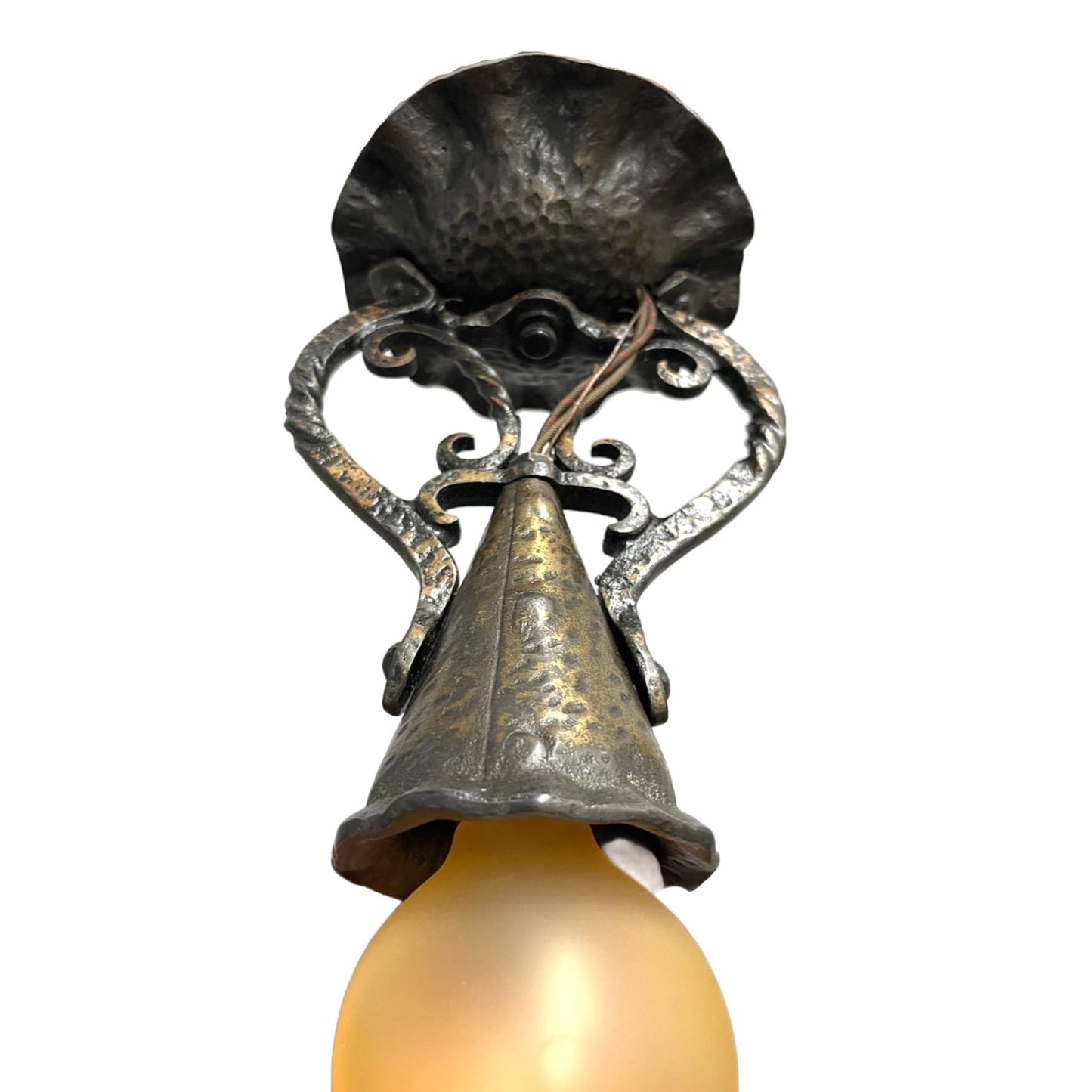 One of 5 Spanish Revival or Storybook Style Ceiling Lights #2511