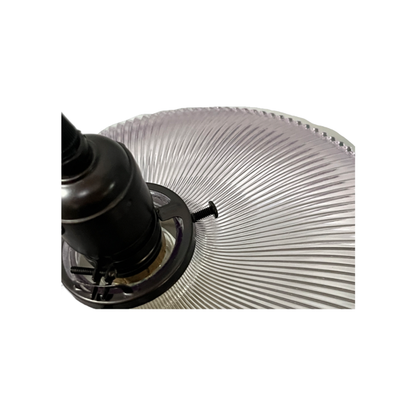 Purple "Pagoda" Brand Holophane Wire Pendant circa 1900 #2516