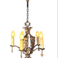 Cast Bronze 5 Light Chandelier #2533