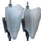 Slip Shade Sconces by Globe Lighting in Silver and Black Original Finish #2532