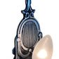Slip Shade Sconces by Globe Lighting in Silver and Black Original Finish #2532