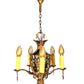 Cast Bronze 5 Light Chandelier #2533
