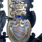 Dark Cast Bronze 5 Light with Original Finish and Candlecovers #2534