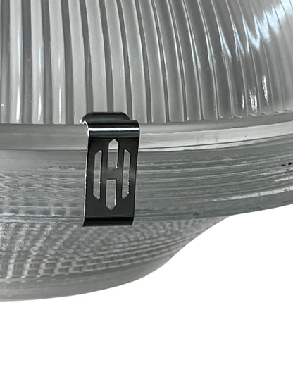 One of 3 Vintage Holophane No. 2120 Pendant Lights #2536