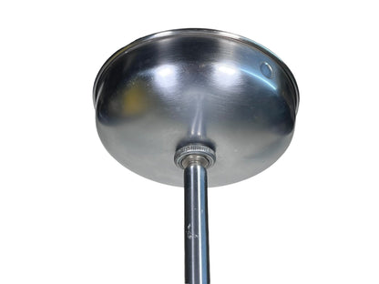 One of Two Vintage Holophane Pendant Lights #2535