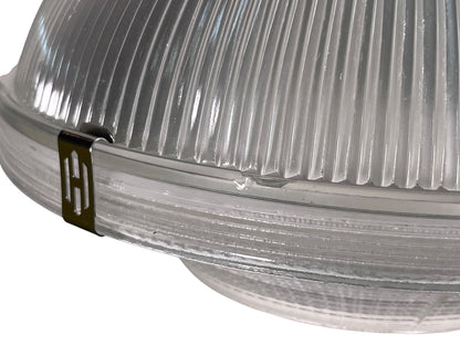 One of 3 Vintage Holophane No. 2120 Pendant Lights #2536