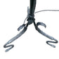 Spanish Revival Wrought Iron Lamp with Mica Shade #2539