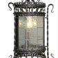 Vintage Spanish Revival Exterior Pendant Light with Original Leaded Glass #2543