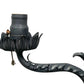 Spanish Revival Wrought Iron Lamp with Mica Shade #2539