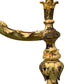 1920s Floor lamp with Original Paint Finish Brass Shade #2538