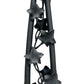 Spanish Revival Wrought Iron Lamp with Mica Shade #2539