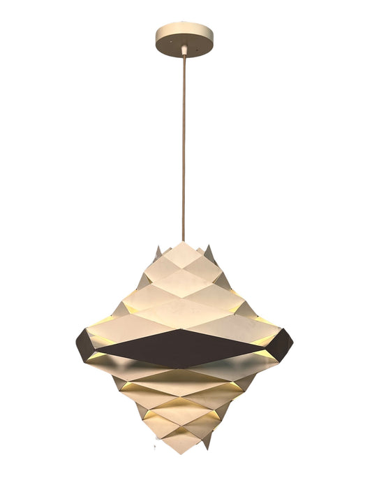 MidCentury Modern Preben Dal Symfoni Metal Pendant with Original Finish #2567