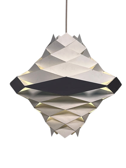 MidCentury Modern Preben Dal Symfoni Metal Pendant with Original Finish #2567