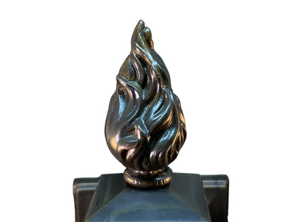 Set of Three Beardslee Arts and Crafts Sconces with Hexagonal Shades #2565