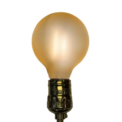 Painted Dimmable LED 3" Globe, Gold or Amber 5.5w