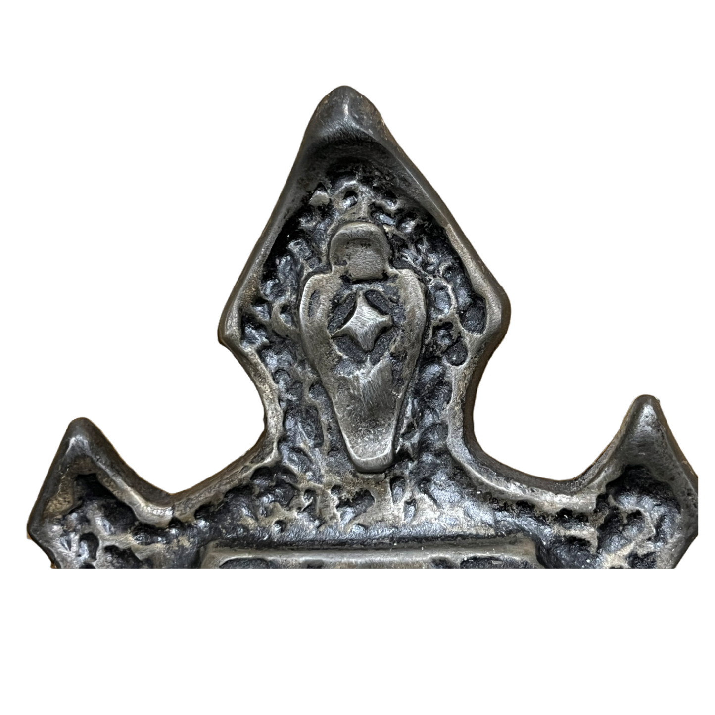 One (of Three) Hammered Spanish Revival or Craftsman Wall Sconces #2443