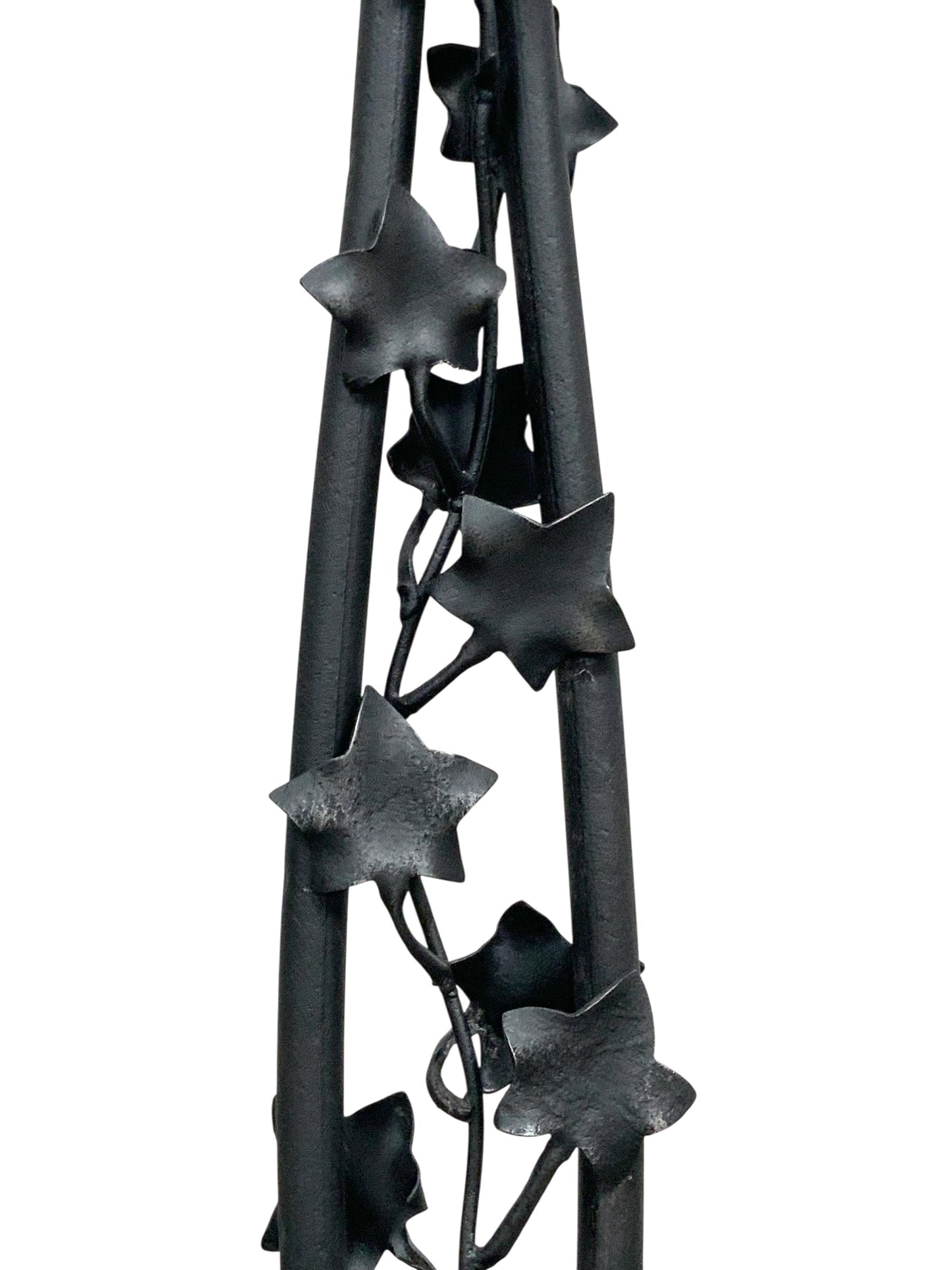 Spanish Revival Wrought Iron Lamp with Mica Shade #2539