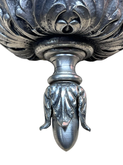 Pair Large 1920s Polychrome Art Deco Wall Sconces #2562