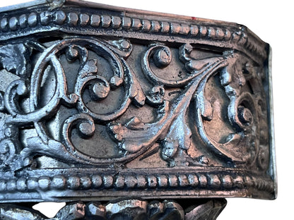 Pair Large 1920s Polychrome Art Deco Wall Sconces #2562