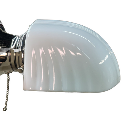 Deco Bath Sconce in Polished Nickel with Pullchain Switch #2525