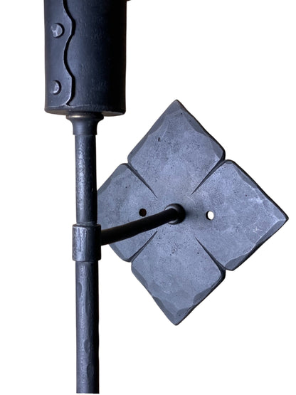 Single Spanish Revival Wrought Iron Sconce #2540