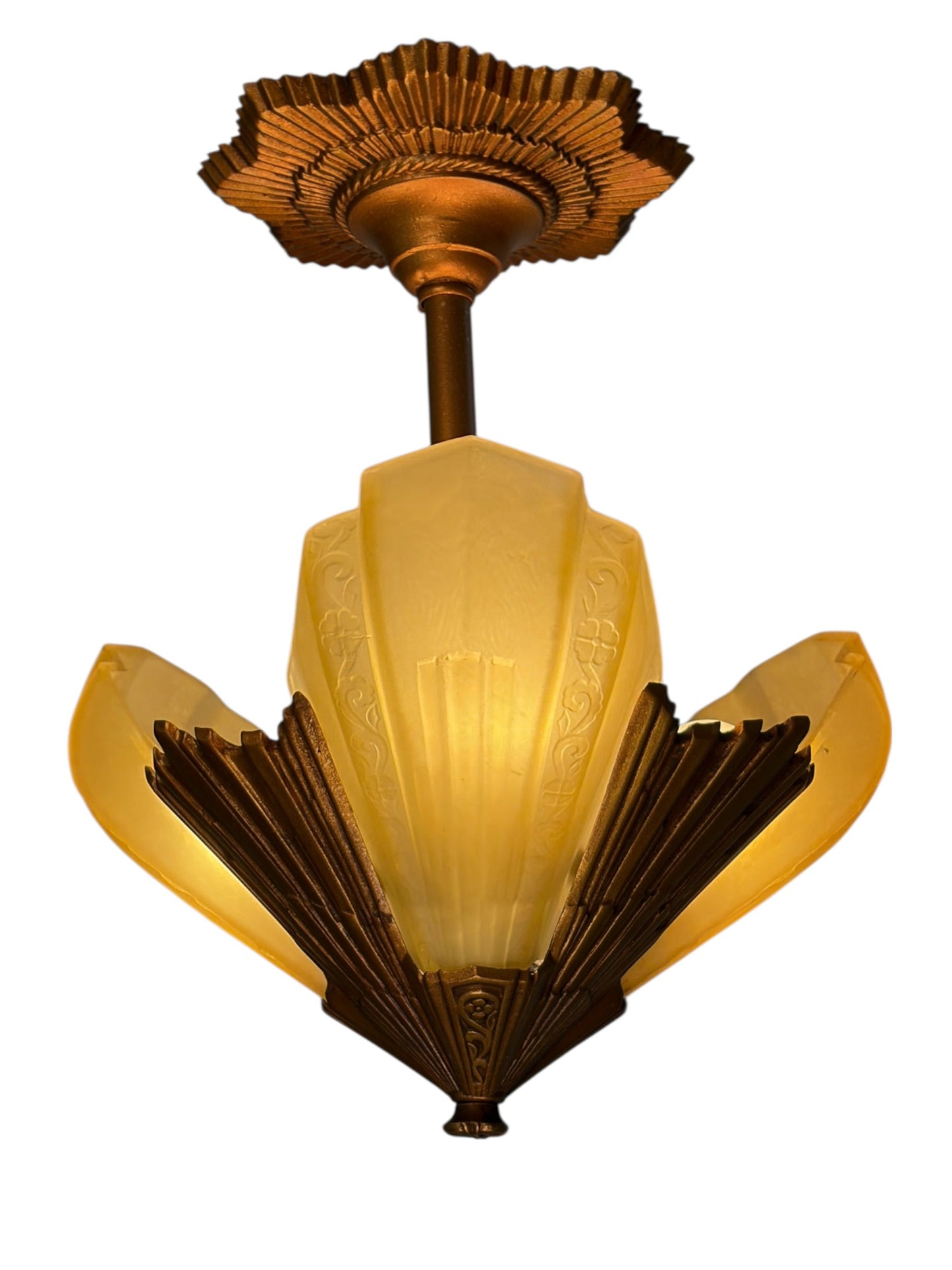 Virden “Rayburn” Short Ceiling 3 Light Chandelier #2608