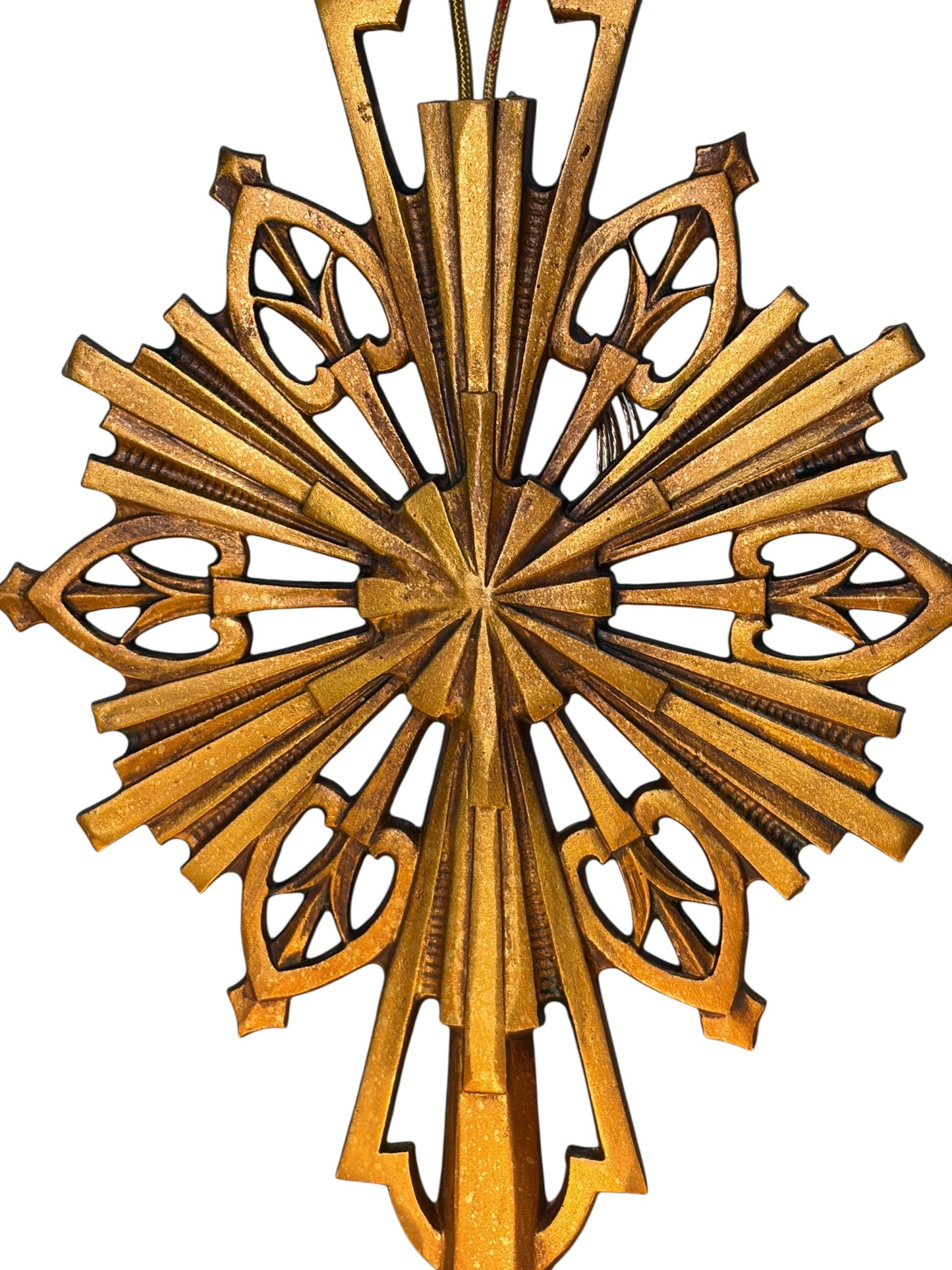 Art Deco “Rayburn” 5 Light Slip Shade Chandelier #2609