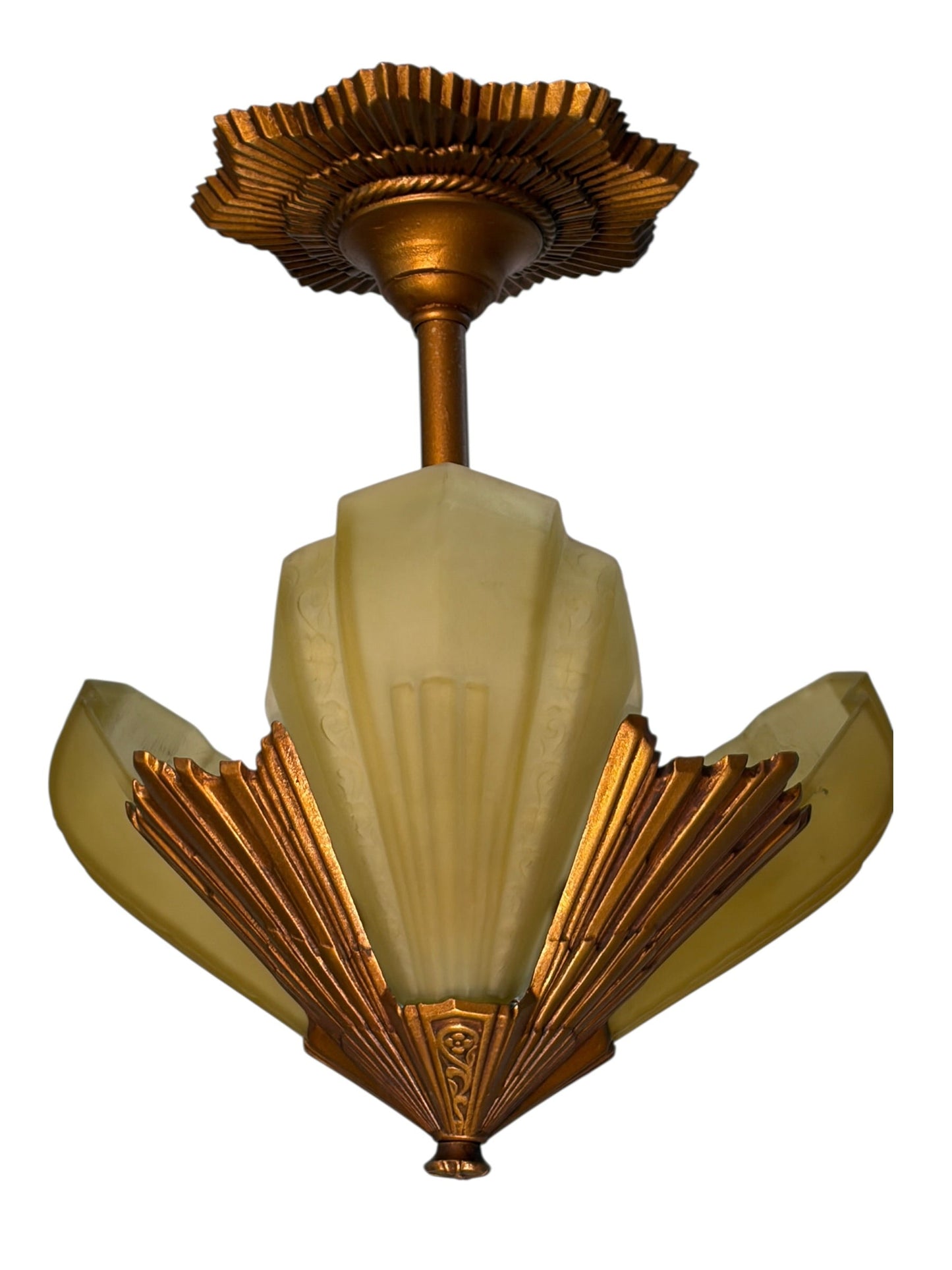 Virden “Rayburn” Short Ceiling 3 Light Chandelier #2608