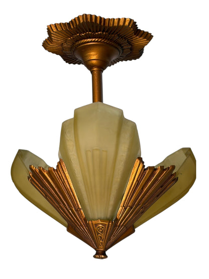 Virden “Rayburn” Short Ceiling 3 Light Chandelier #2608