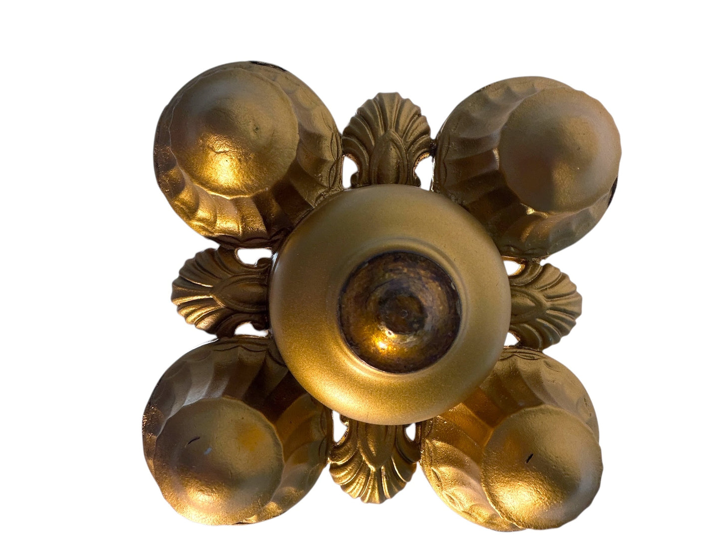 1928 Lightolier Semi-Flush "Dinolier" Chandelier #2614